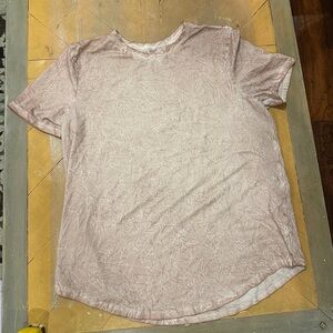 Lululemon Love Crew T-Shirt in the Summit Wash Smoky Topaz Size 8